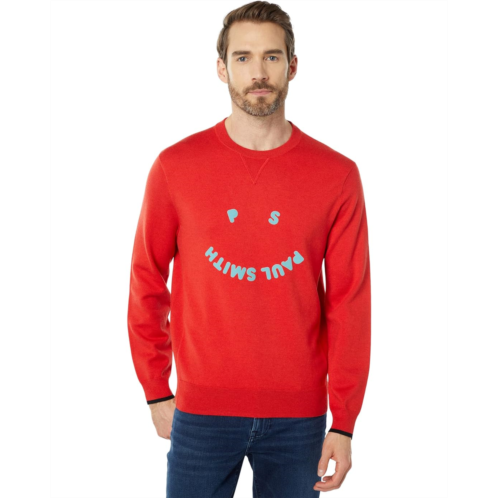 Mens Paul Smith Pullover Crew Neck Happy