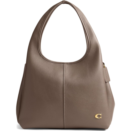 COACH Polished Pebble Leather Lana Shoulder Bag