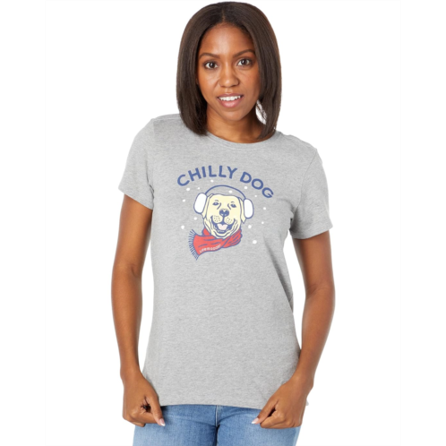 Life is Good Chilly Dog Crusher Tee