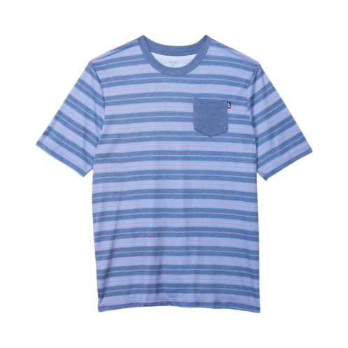 GROM Kids Army Stripe Knit T-Shirt (Little Kids/Big Kids)