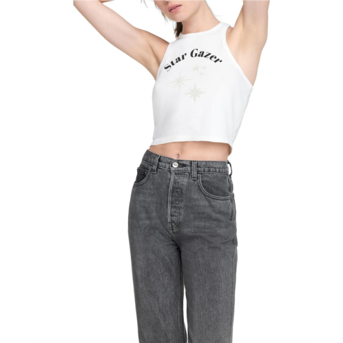 Womens Spiritual Gangster Star Gazer Sienna Crop Tank