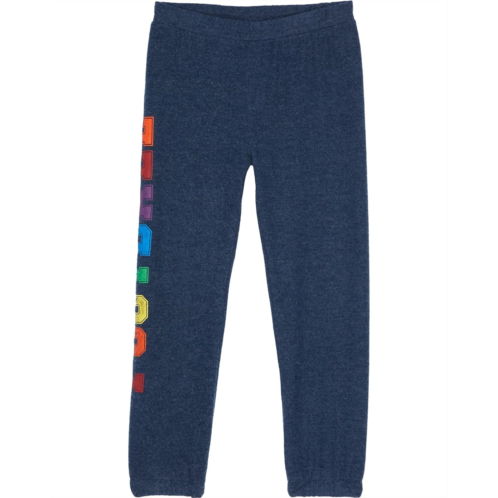 Chaser Kids Recycled Bliss Knit Slouchy Joggers No Side Seams (Toddler/Little Kids)