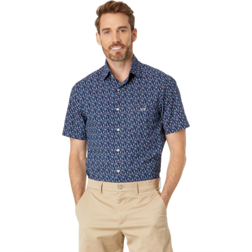 Vineyard Vines Firecracker Micro Short Sleeve Shirt