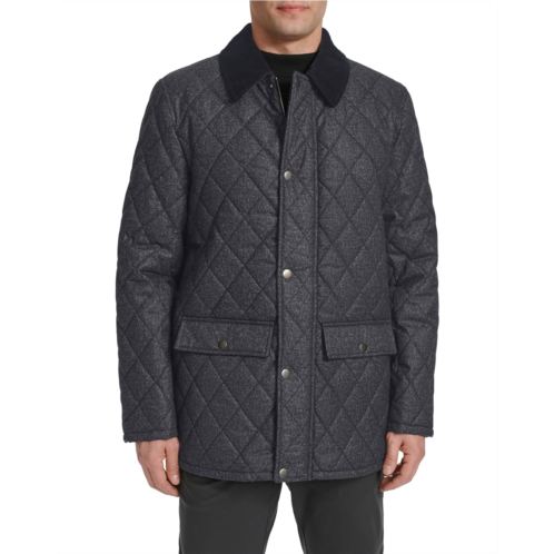 Cole Haan Diamond Quilted Barn Jacket