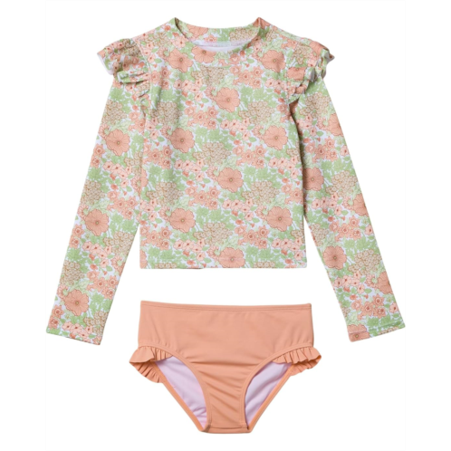 Janie and Jack Floral Rashguard Swim (Toddler/Little Kids/Big Kids)