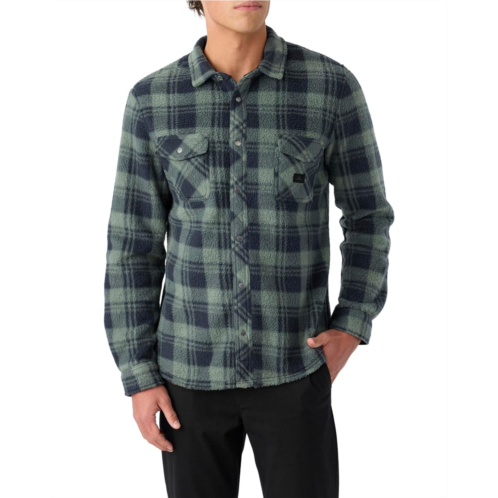 Mens ONeill Glacier Plaid High Pile Superf