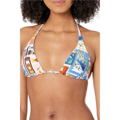 Womens Seafolly On Vacation Reversible Longline Slide Tri