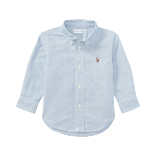 Polo Ralph Lauren Kids Cotton Oxford Sport Shirt (Infant)