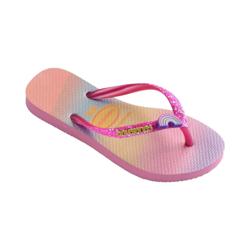 Havaianas Kids Slim Glitter II Flip Flop Sandal (Toddler/Little Kid/Big Kid)