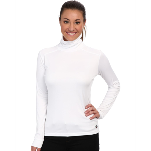 Womens Hot Chillys Peachskins Roll T-Neck