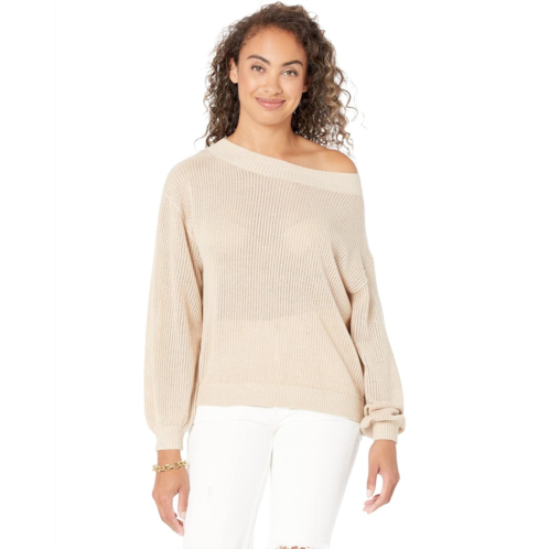 Lost Wander Half Moon Off-the-Shoulder Top