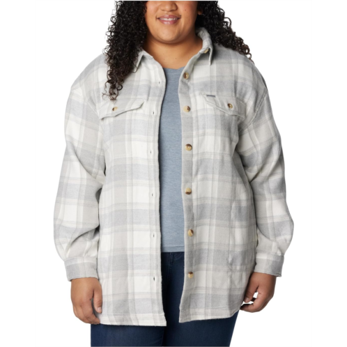 Womens Columbia Plus Size Calico Basin Shirt Jacket