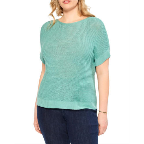 Womens NICZOE Plus Size Easy Sleeve Summer Sweater