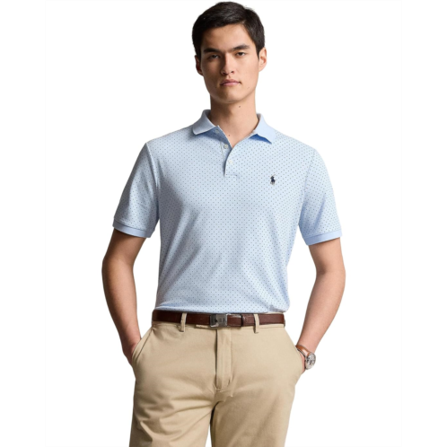 Mens Polo Ralph Lauren Classic Fit Print Soft Cotton Polo Shirt