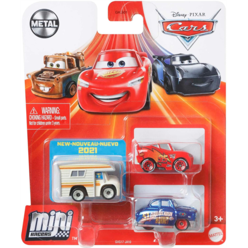 Disney Pixar Disney Mattel - Cars - Minis 3 Pack Assortment Pixar