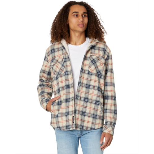 Mens Rip Curl Shores Sherpa Lined Flannel