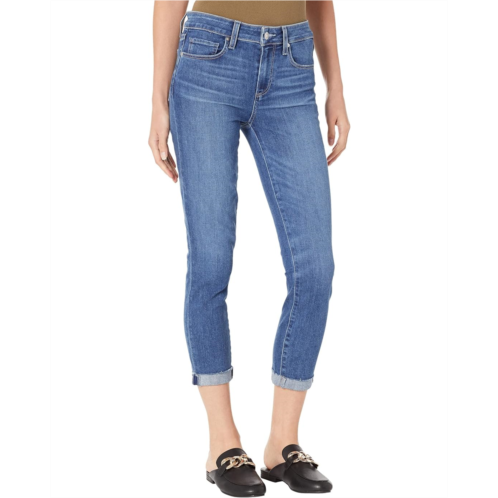 Paige Skyline Skinny Crop Raw Cuff in Groove