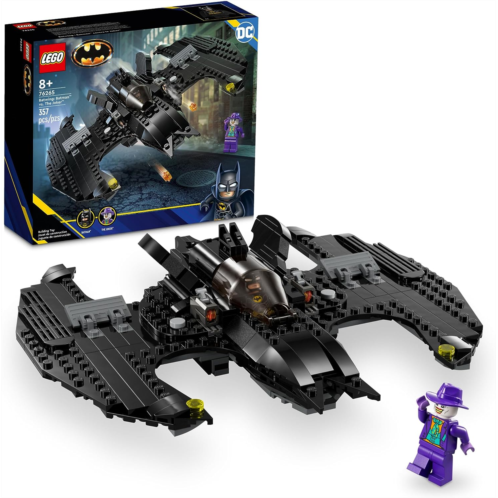 LEGO DC Batwing: Batman vs. The Joker 76265 DC Super Hero Playset, Features 2 Minifigures and a Batwing Toy Based on DCs Iconic 1989 Batman Movie, DC Birthday Gift for 8 Year Olds