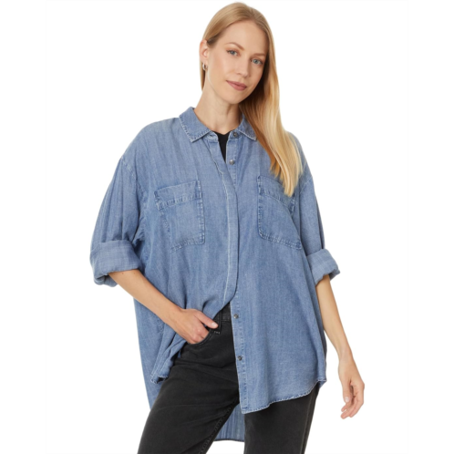 Splendid Macie Indigo Button Down