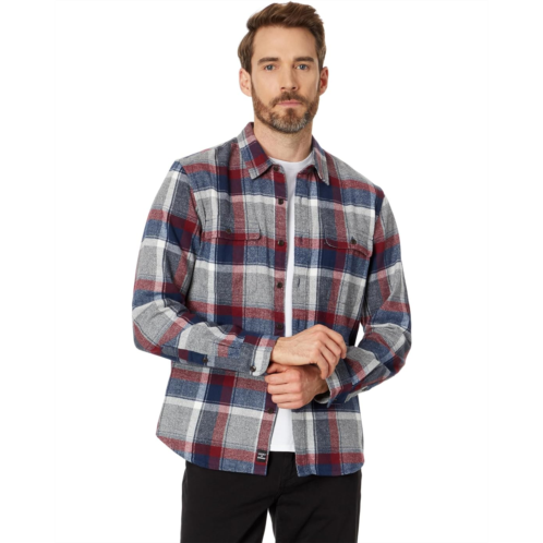 Lucky Brand Plaid Workwear Long Sleeve Flannel Top