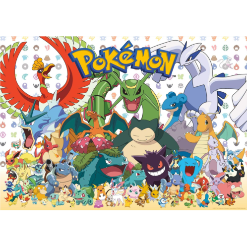 Buffalo Games - Pokemon - Fan Favorites - 300 Large Piece Jigsaw Puzzle Multicolor, 21.25L X 15W