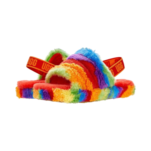 UGG Kids Fluff Yeah Slide Cali Collage (Little Kid/Big Kid)