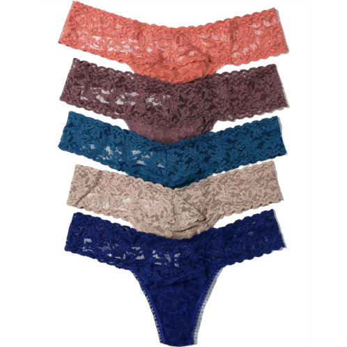 Hanky Panky Signature Lace Low Rise Thong 5-Pack