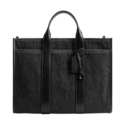COACH Wesley Tote In Denim