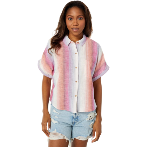 Lucky Brand Relaxed Susie Slub Workwear Shirt