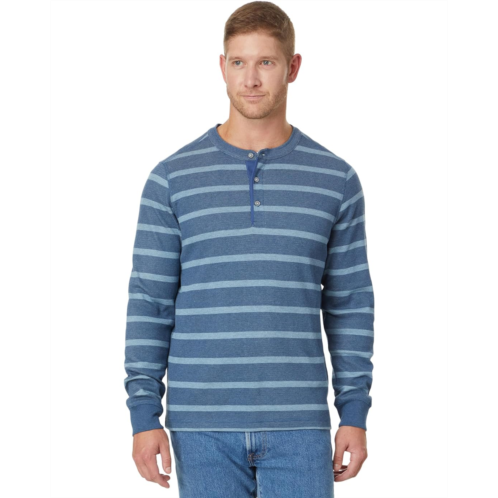 L.L.Bean Vintage Soft Knit Henley Stripe