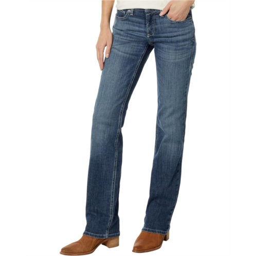 Womens Ariat REAL Perfect Rise Madyson Straight Jeans in Arkansas