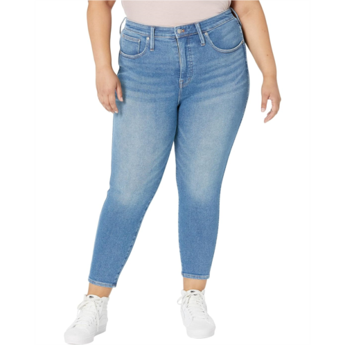 Madewell Plus Size 10 High-Rise Skinny Crop Jeans in Sheffield Wash