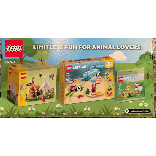 LEGO Limited Edition Exclusive Animal Play Pack 66747 Easter Gift for Kids