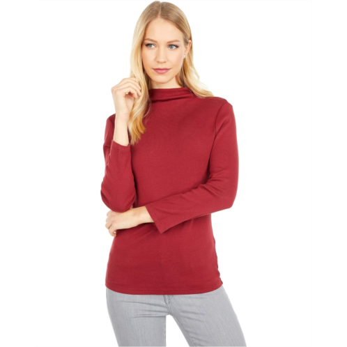 Michael Stars 1X1 Cotton Turtleneck