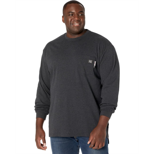 Mens Wolverine Big & Tall FR (Flame Resistant) Long Sleeve Tee