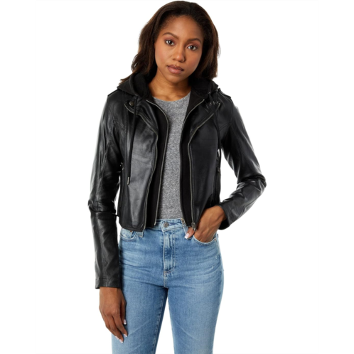 Jakett NEW YORK Molly Zip-Out Hood Insert Burnished Leather