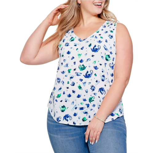 NIC+ZOE Plus Size Garden Party Tank