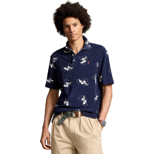 Mens Polo Ralph Lauren Classic Fit P-Wing Terry Polo Shirt