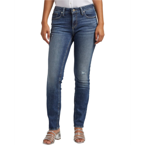 Silver Jeans Co. Elyse Mid-Rise Straight Leg Jeans L03403CAA305