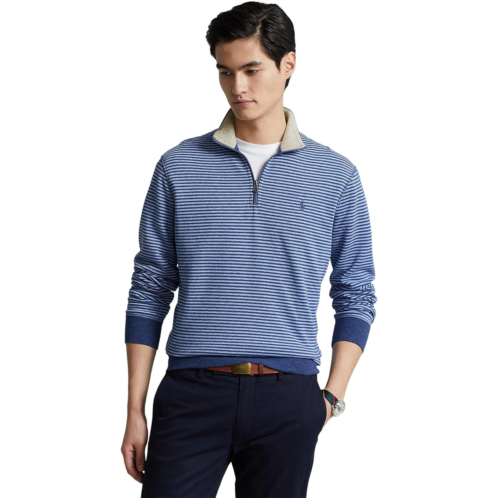 Polo Ralph Lauren Double-Knit Mock Neck Pullover