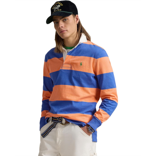 Mens Polo Ralph Lauren Classic Fit Striped Jersey Rugby Shirt