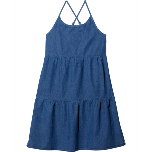 Roxy Kids Cool For The Summer Denim Dress (Little Kids/Big Kids)