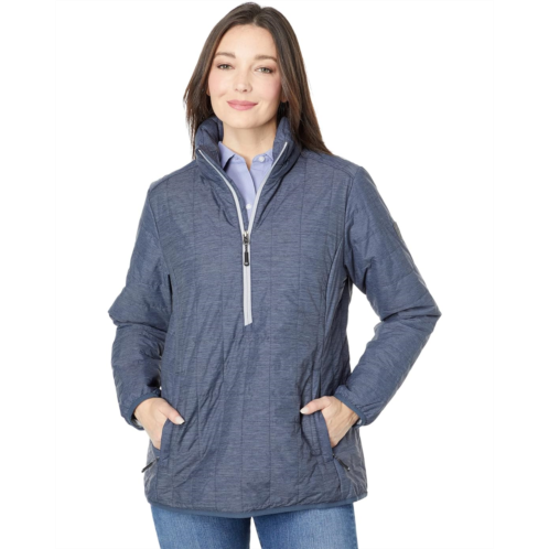 Womens Cutter & Buck Rainier Primaloft 1/2 Zip Popover