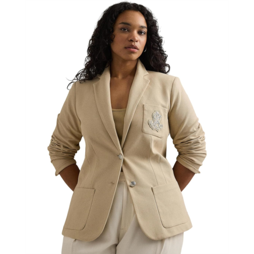 POLO RALPH LAUREN Plus Size Bullion Jacquard Blazer