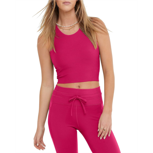 Womens Champion Soft Touch Crop Top - Ribbed