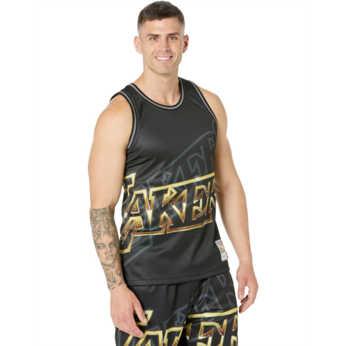 Mitchell & Ness NBA Big Face 4.0 Fashion Tank Lakers