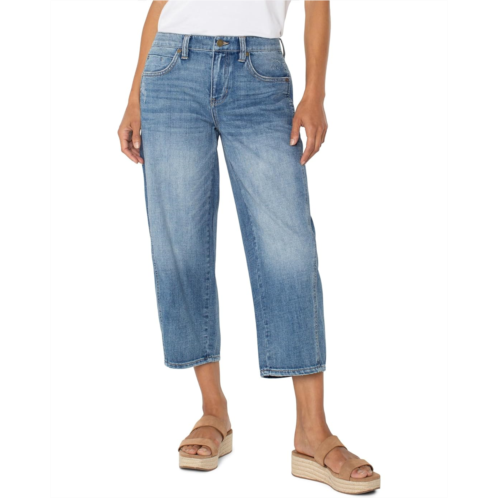 Womens Liverpool Los Angeles Petite Barrel Jean