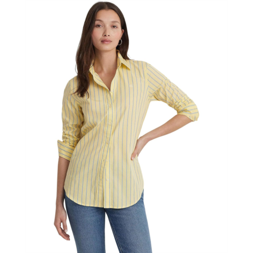 POLO Ralph Lauren LAUREN Ralph Lauren Classic Fit Striped Broadcloth Shirt