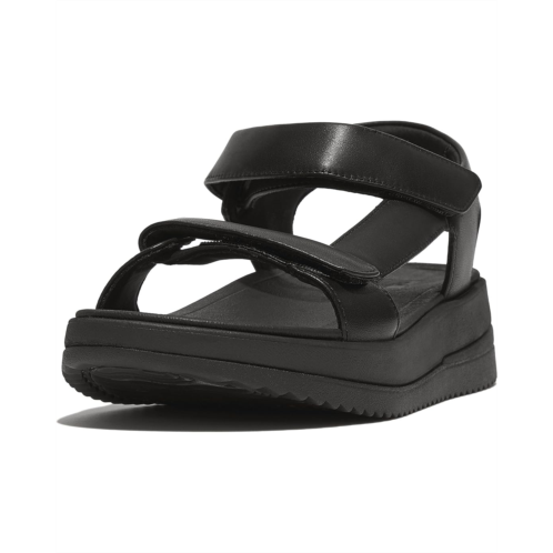 FitFlop Surff Adjustable Leather Back-Strap Sandals