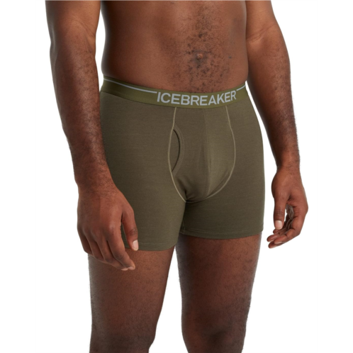 Mens Icebreaker Anatomica Boxers with Fly